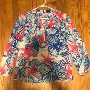 Lilly Pulitzer XS Elsa top